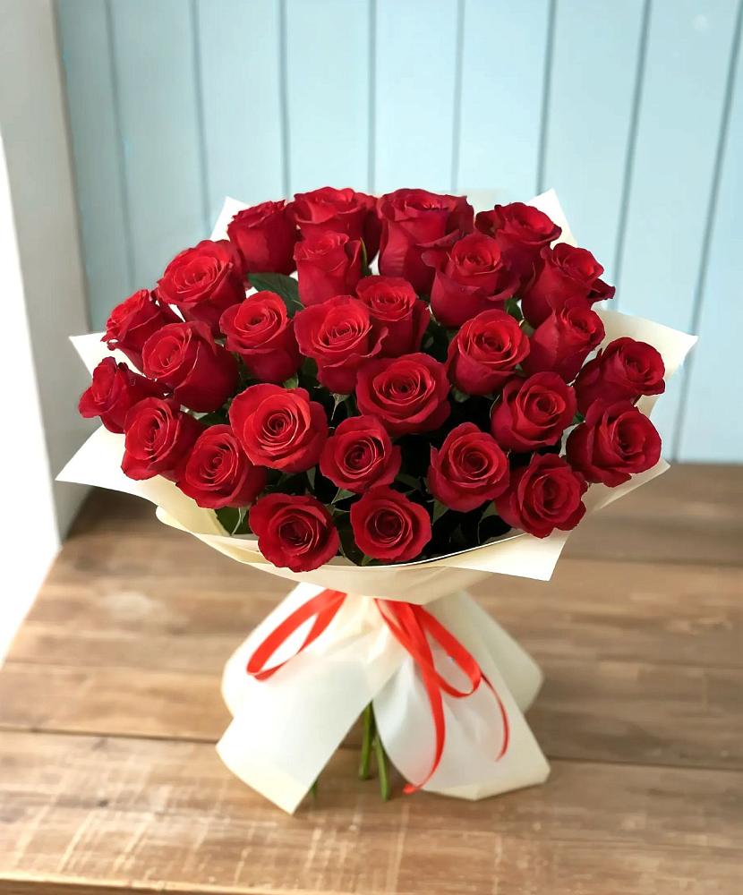 Букет 29 Красных роз в Явасе