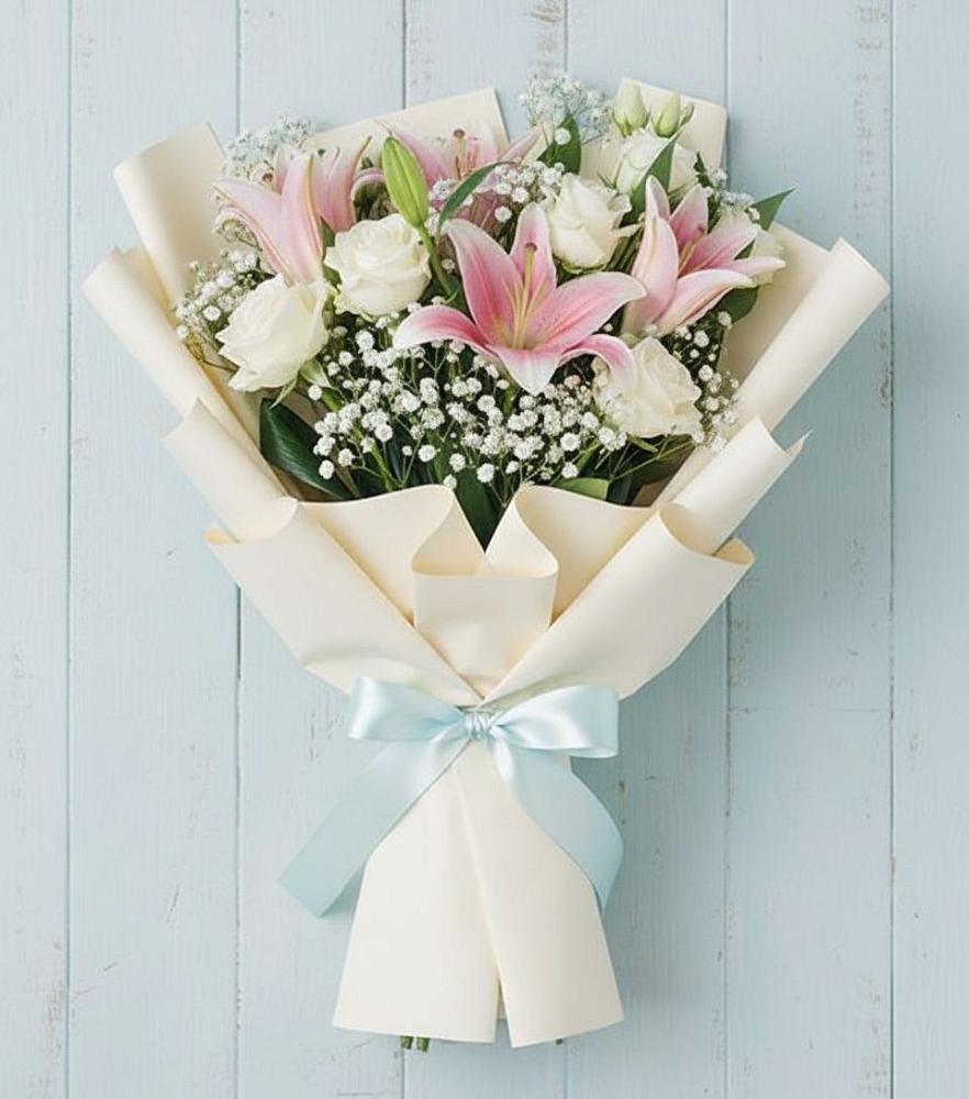 Букет цветов из: Лилии в Явасе