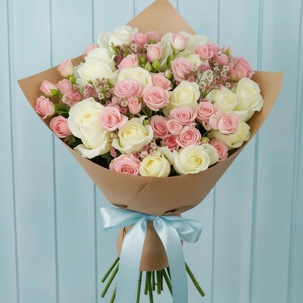 Букет цветов из: Розы в Явасе