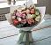 Букет цветов из: Розы, Лизиантусы и Гвоздики в Явасе