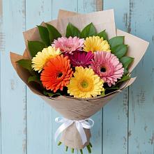 Букет цветов из:  Герберы #REPLACE_PRED# Явасе