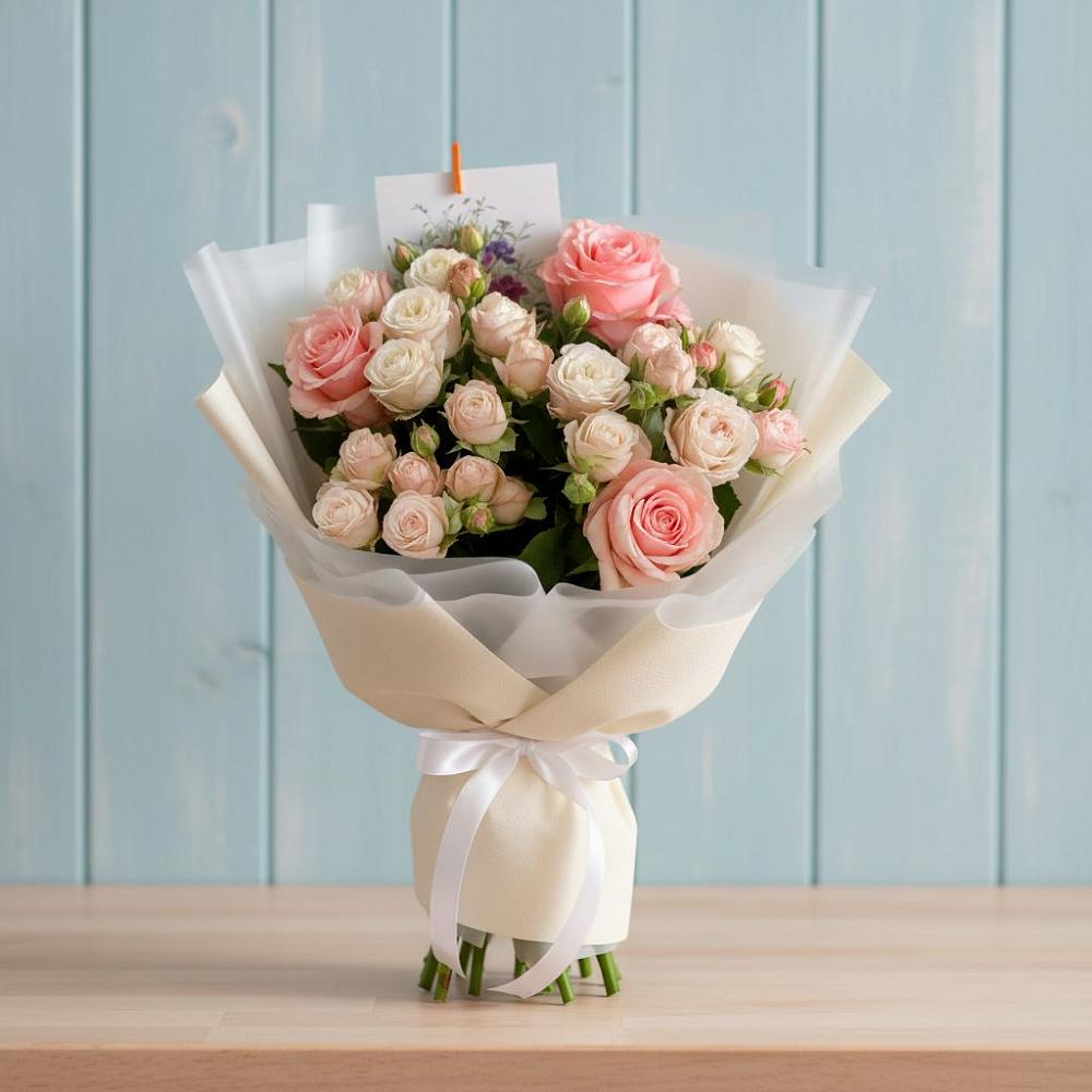 Букет цветов из: Розы в Явасе