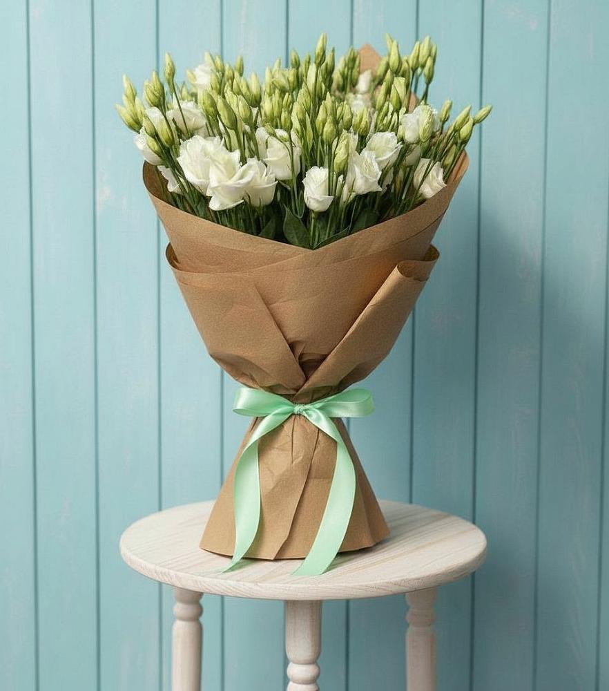 Букет цветов из: Лизиантусы в Явасе