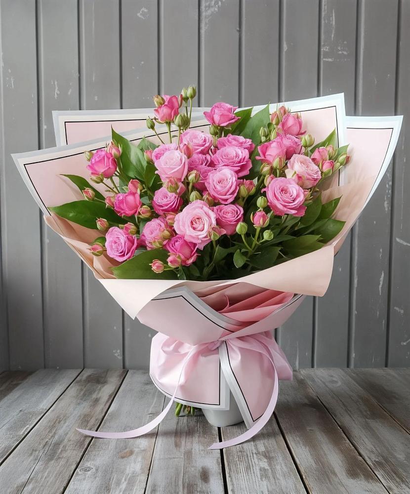 Букет Розовый кустик в Явасе