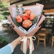 Букет цветов из:  Розы в Явасе