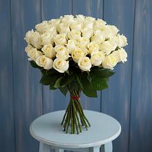 Букет 51 Белая роза Эдлесс Лав #REPLACE_PRED# Явасе