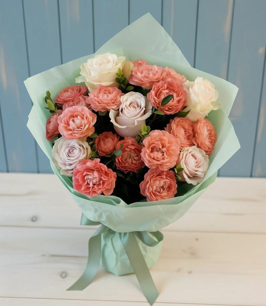 Букет цветов из: Розы в Явасе