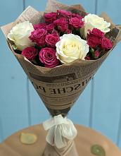 Букет цветов из:  Розы #REPLACE_PRED# Явасе