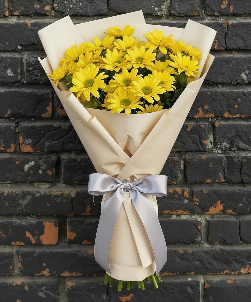 Букет цветов из: Хризантемы в Явасе