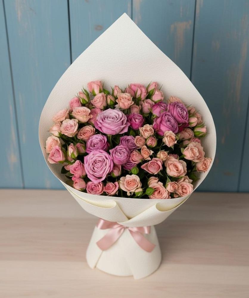 Букет цветов из: Розы в Явасе