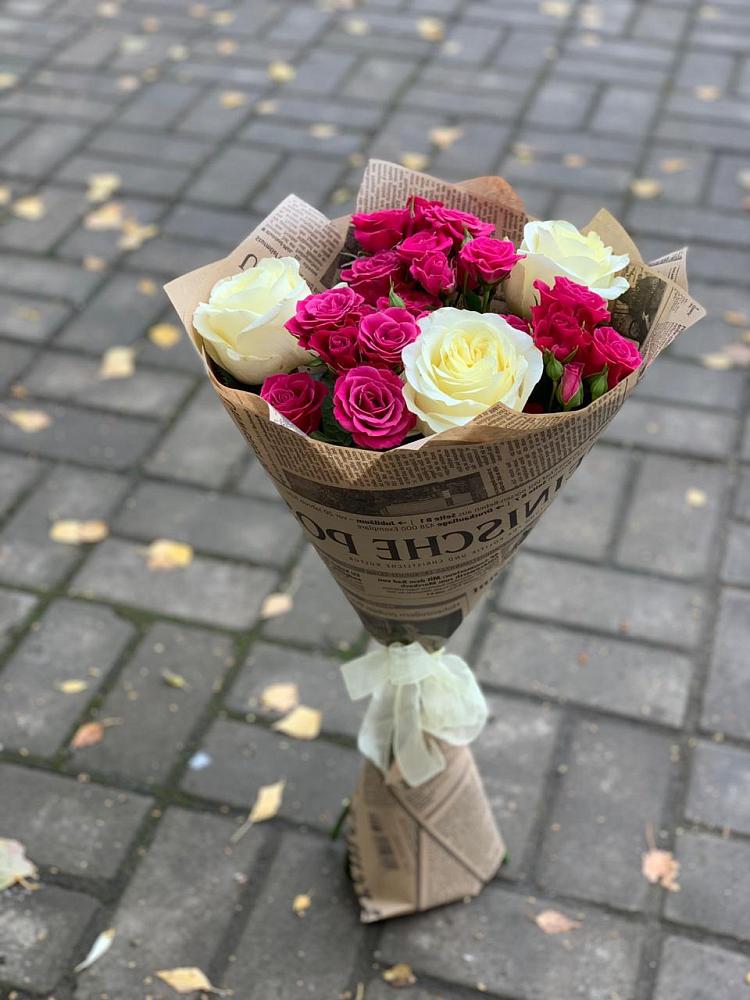 Букет цветов из: Розы в Явасе