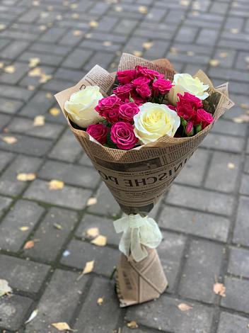 Букет цветов из: Розы в Явасе