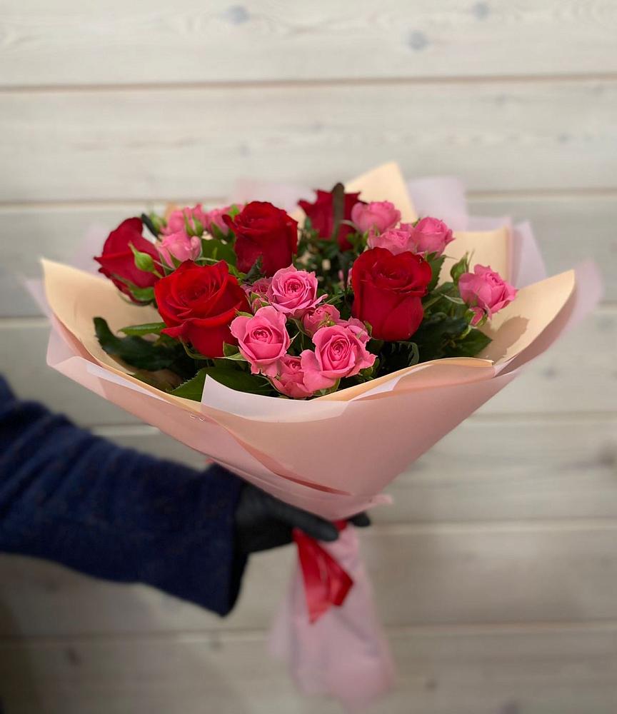 Букет цветов из: Розы в Явасе