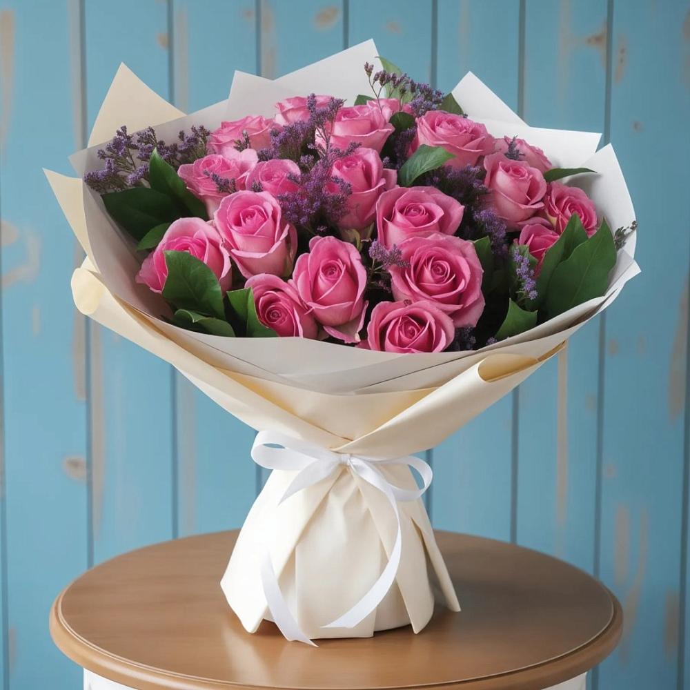 Букет цветов из: Розы в Явасе