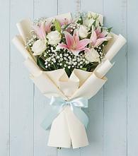 Букет цветов из:  Лилии в Явасе