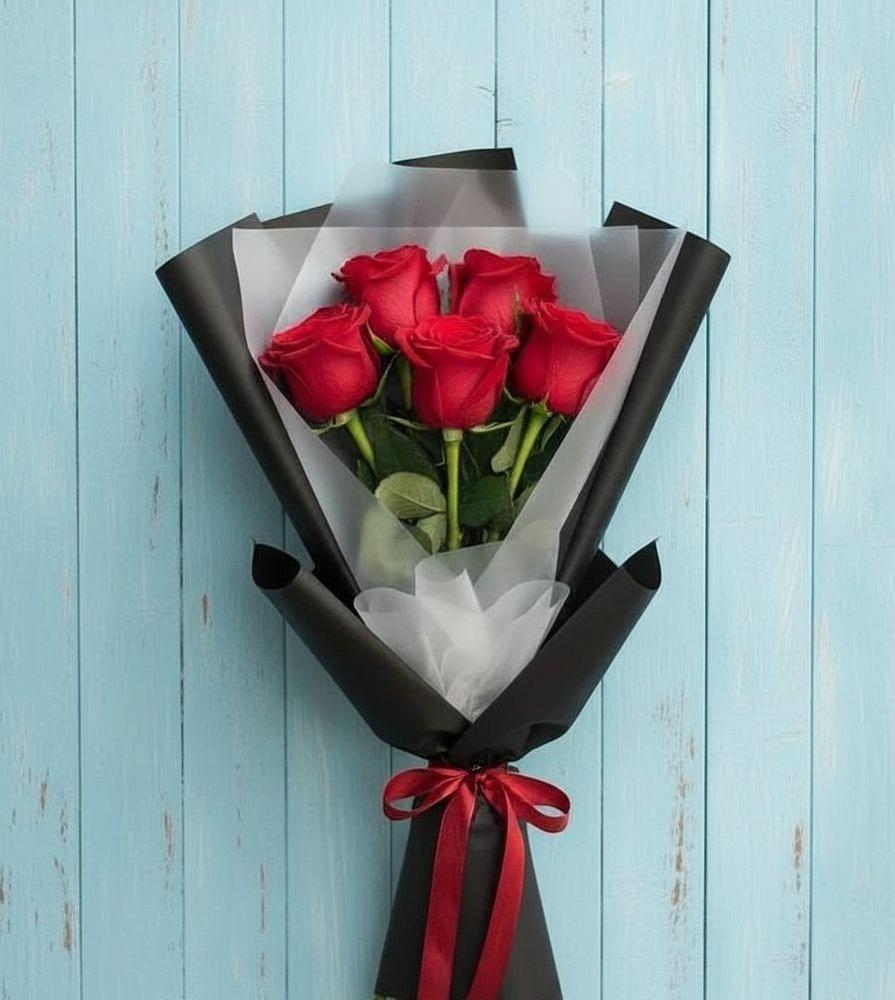 Букет цветов из: Розы в Явасе